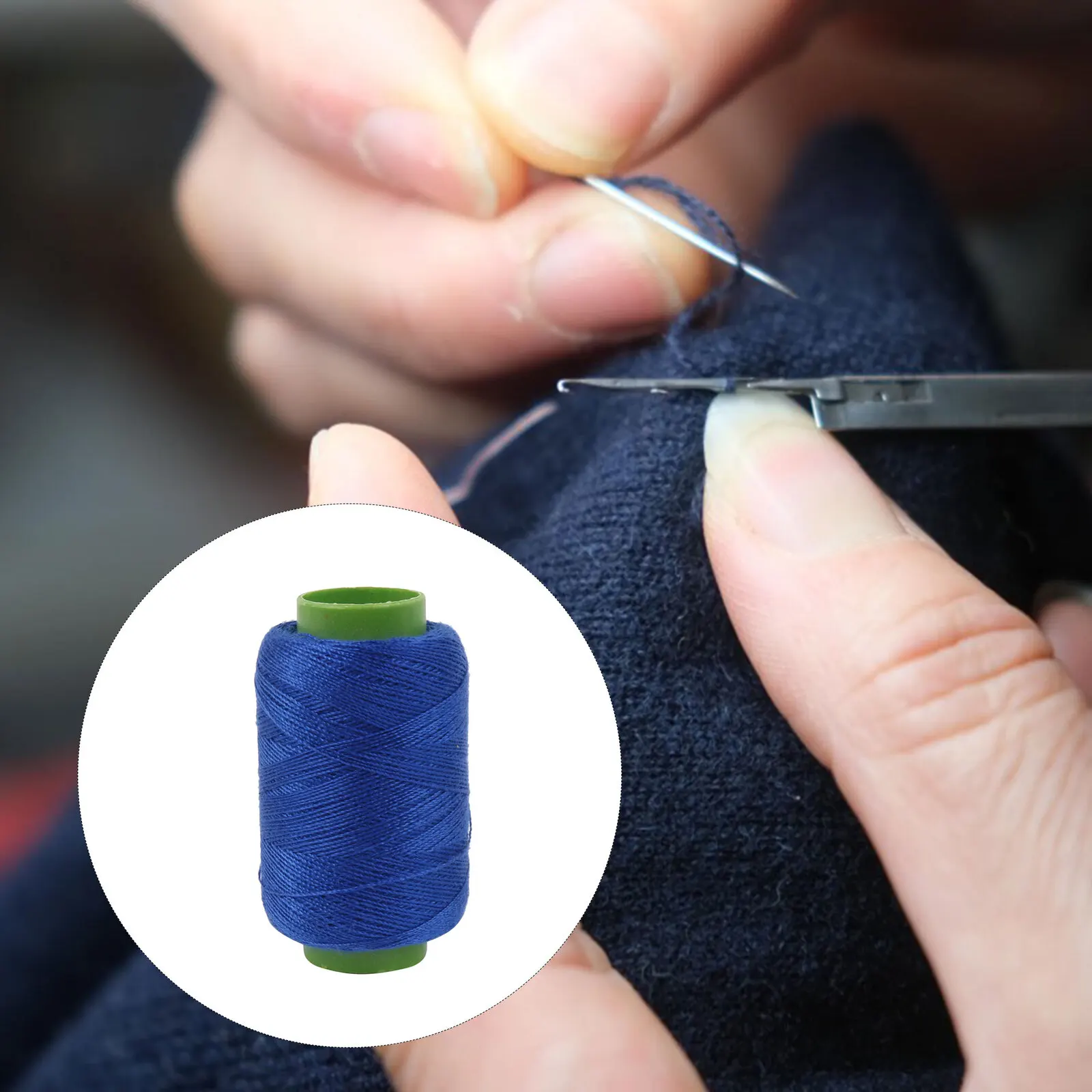 Royal Blue All-Purpose Polyester Thread for Sewing Machine 330 Yards