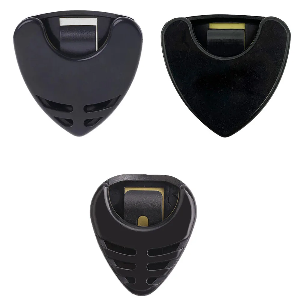 Guitar Pick Organizer Box with Heart Motif Construction Supporting Daily Pick Handling Without Bulk or Clutter