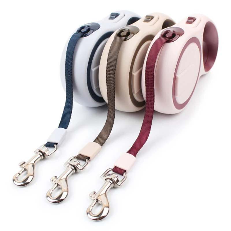 

3/5M Pet Leash For Small Medium Dogs Durable Nylon Retractable Dog Walking Leash Leads Automatic Extending Puppy Dog Leash Rope