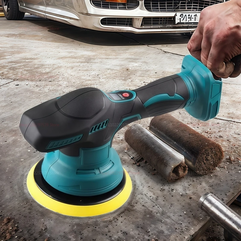 Новый беспроводной автомобильный полировщик, 8 передач, регулируемый автоматический электрический восковой шлифовальный инструмент для уплотнения глазури, подходит для батареи Makita 18 В