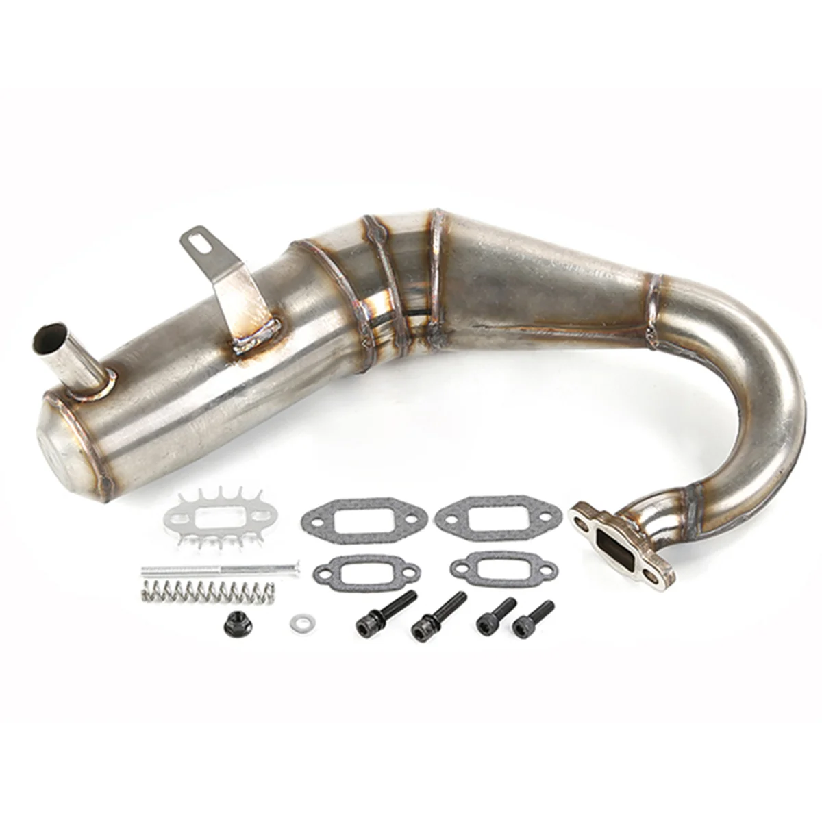 R2 Exhaust Pipe Built-in Low Sound Kit for 1/5 5Ive T Rovan KingmotorX2 Rc Car Toy Parts