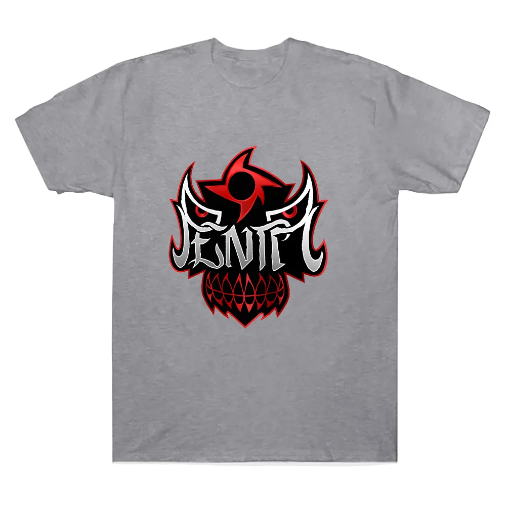 Youth Penta Schwarzes Logo T-Shirt Penta Zero Miedo T-Shirts Lässiges Baumwoll-Kurzarm-Shirt mit Aufdruck Street Hip Hop Unisex Oversized Tops – Detail 7