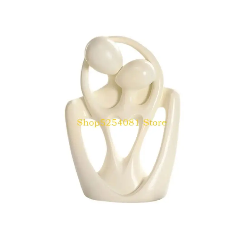 AXYC Abstract Human Form Sculpture Artistic Resin Figurine Home Decoration Accent For Bookshelfs Offices Desk Display