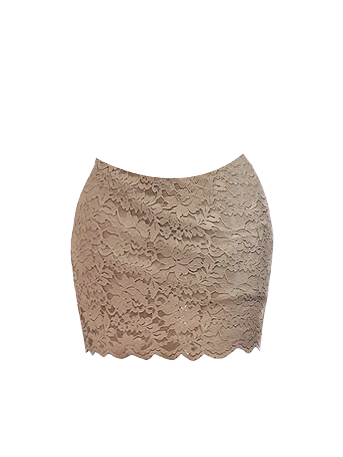 HEZA Emagrecimento V-Ne Plissado Renda Dr E Saia Conjunto Feminino Verão Faion Plus Size Roupa Cintura Alta Bodycon Sle