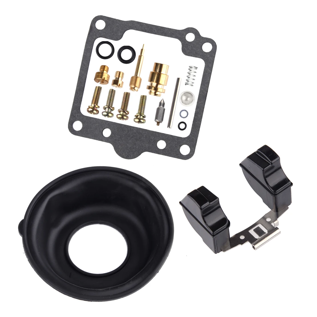 

Motorcycle Carburetor Repair Kit with Diaphragm Float Fit for Suzuki GS550M GS550T GS550E/L