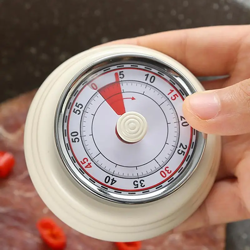 Magnetic kitchen timer multifunctional cooking timer retro kitchen timer classic mechanical cooking timer for kitchen use