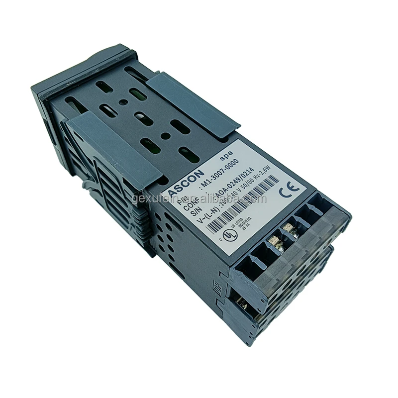 

New M13000000 M1-3007-0000 ASCON M1 Temperature Controller 1-16 DIN 100-240V AC Relay Output PS Transmitter + Relay