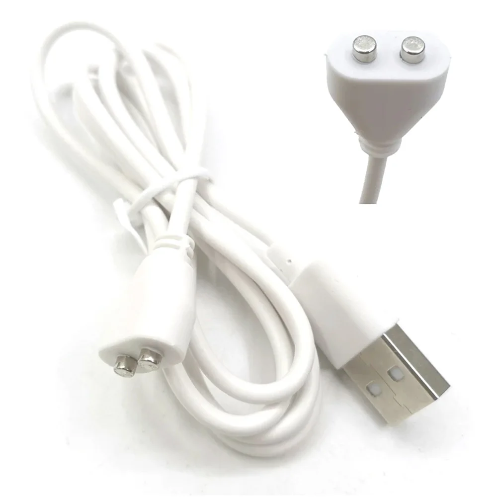 2 Pin Magnetic Charging Cable 5mm Center Spacing Magnet Suction USB Power Charger for Beauty Instrument Smart Device