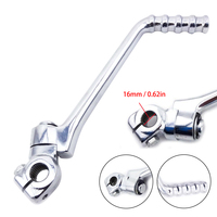 Universal 16mm Motorcycle Kick Starter Lever Start Pedal For Kawasaki KLX/KX/KDX/KZ/125/175/200 Motorbike Hole Kick Accessories