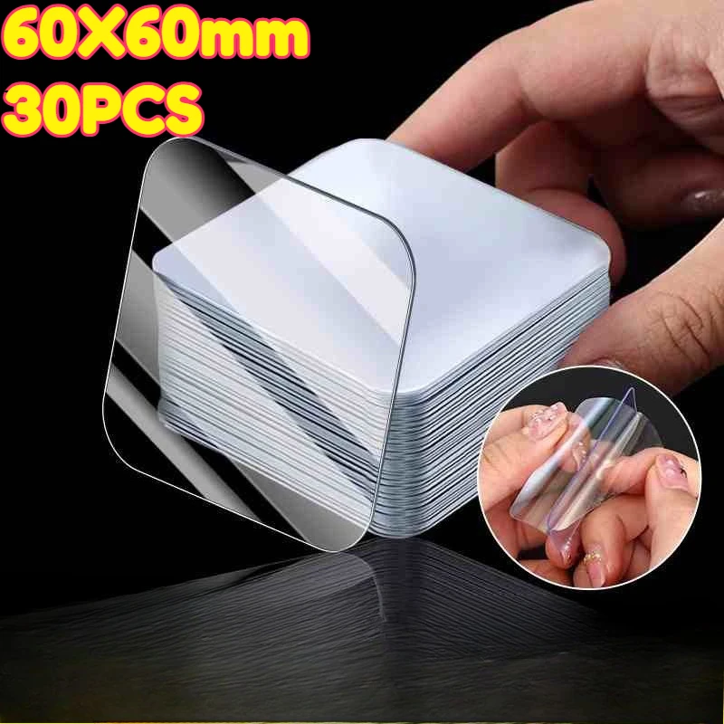 Hochleistungs-Doppelseitiges Klebeband Nano-Tape Rückstandsfrei Transparente Wandaufkleber Abnehmbar für Alle Oberflächen Heim DIY Haushalt