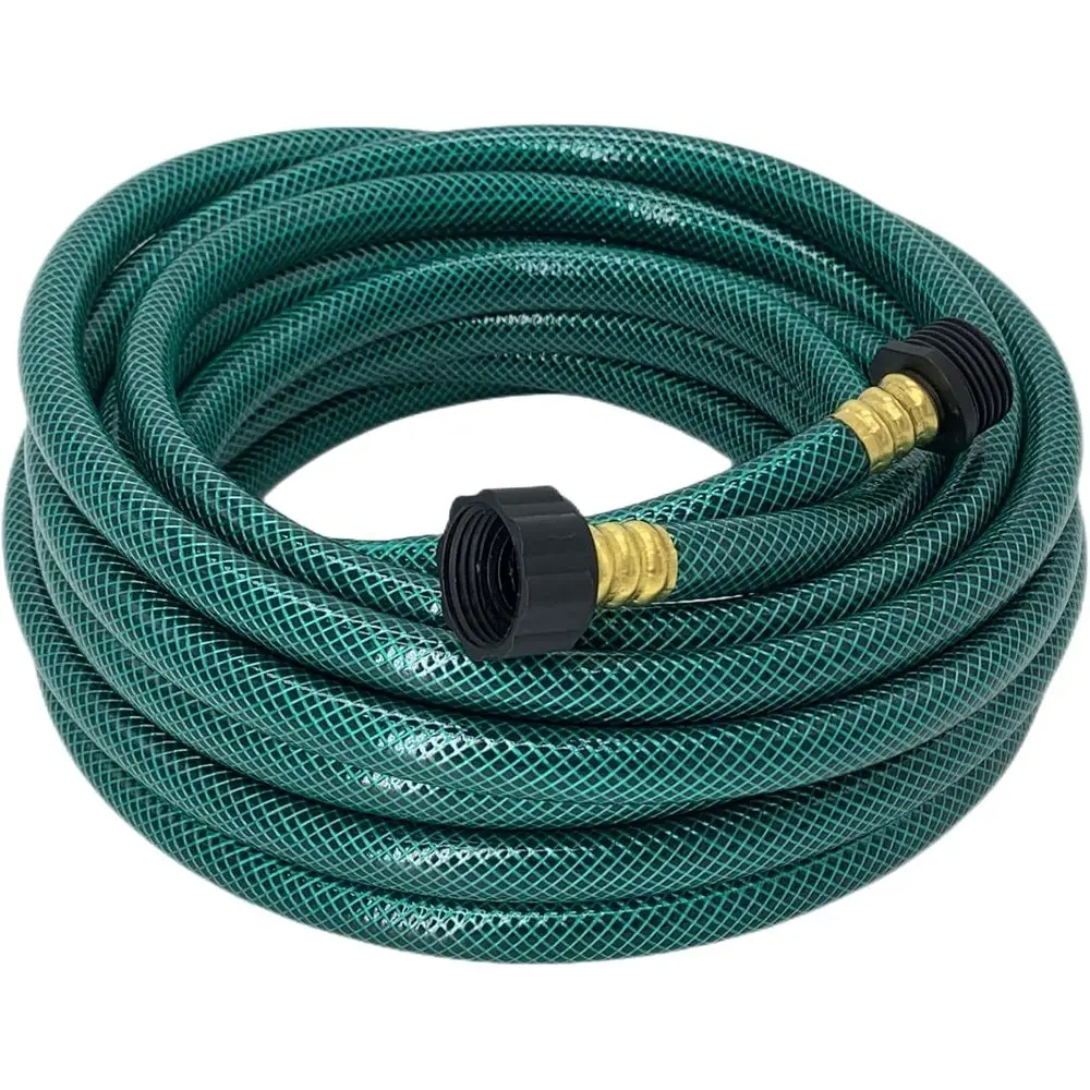 Compact 1/2 Garden Hose for Lawn and Boat, Flexible, Lightweight, Durable PVC