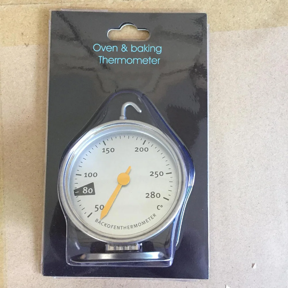 

Stainless Steel Oven Thermometer Food Thermometer For Home Household Baking Temperature Gauge Real Time Measurement