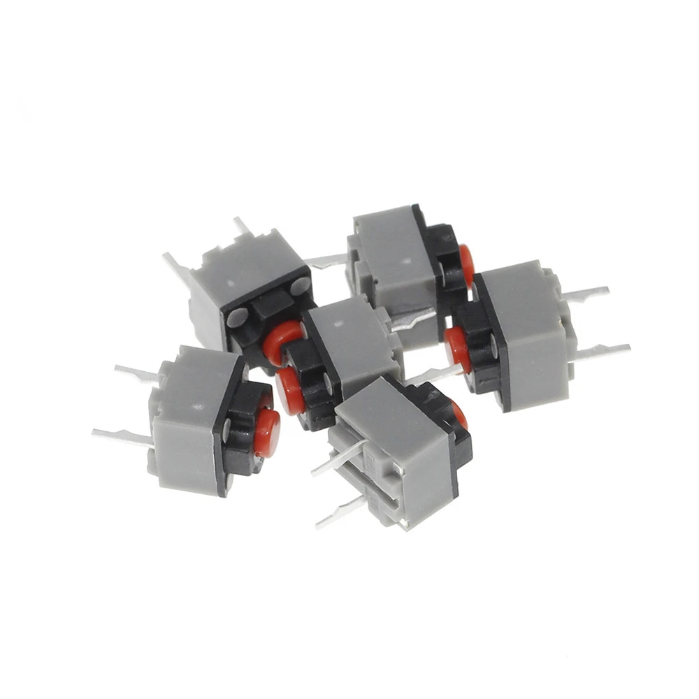 10PCS Kailh Mute Button 6*6*7.3 Silent Switch Wireless Mouse Wired Mouse Button Micro Switch 6X6X7.3MM