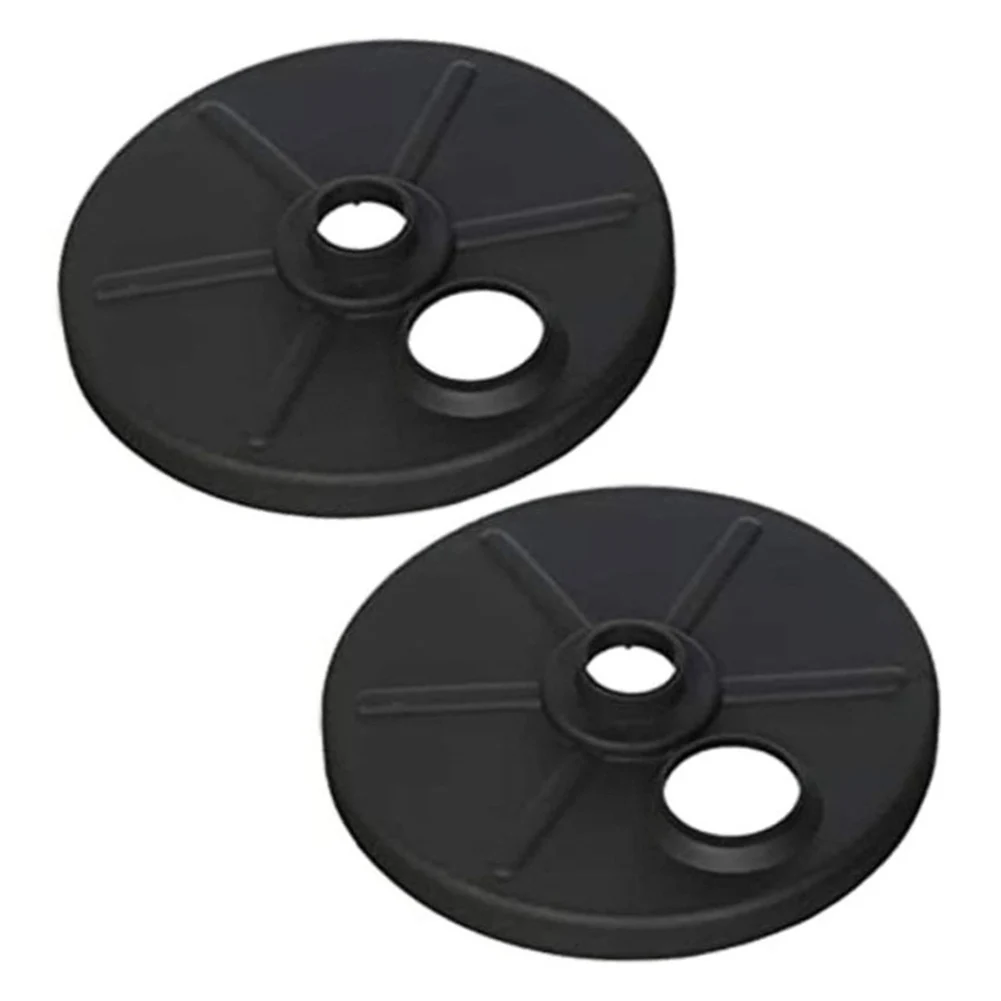 Conjunto de duas capas protetoras para roda de cortador de grama, especificamente projetadas para caber em vários modelos populares como UH675AWD para cuidados óptimos
