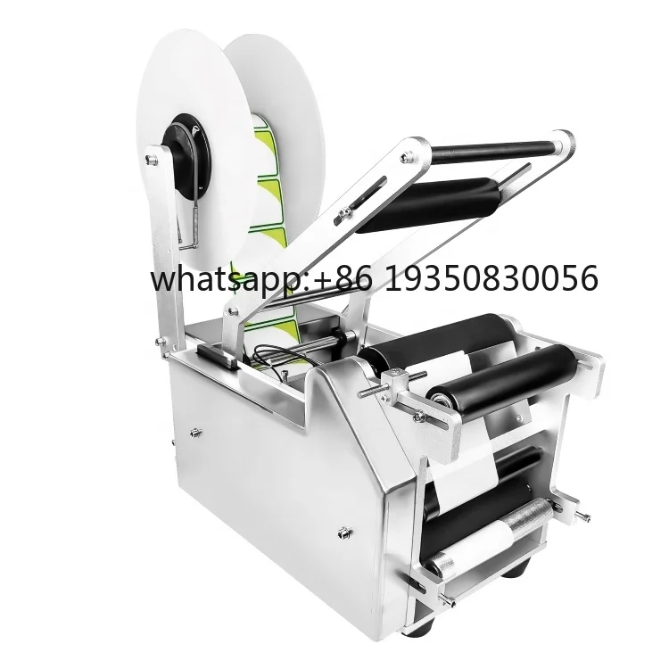 Wholesale Price Tabletop Semi-automatic Round Bottle Labeling Machine