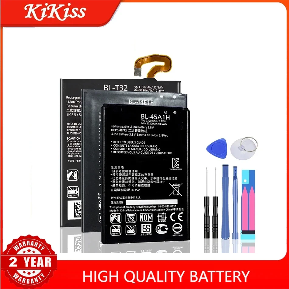 BL-44E1F BL-45B1F BL-53QH BL-T3 BL-T32 BL-T33 BL-T34 BL-T37 BL-T42 Battery For LG G6 Q6 V10 V20 V30 V30+ V40 V50 P880 P895 ThinQ