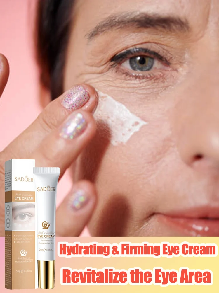 Daily Eye Cream to Support Healthy-Looking Skin Around the Eyes Firming Smooth Skin Care Moisturising Massage Essence