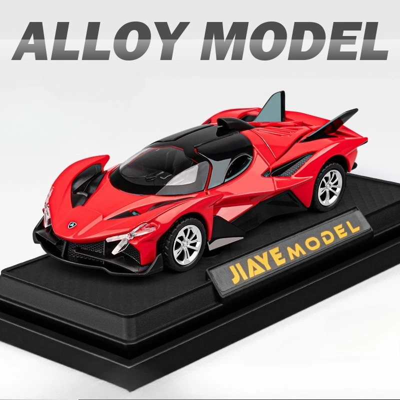 Apollo EVO – modèle de voiture en alliage, jouet sonore et lumineux, cadeau pour enfants garçons, Voiture Miniature moulée sous pression, Collection, passe-temps, 1/36