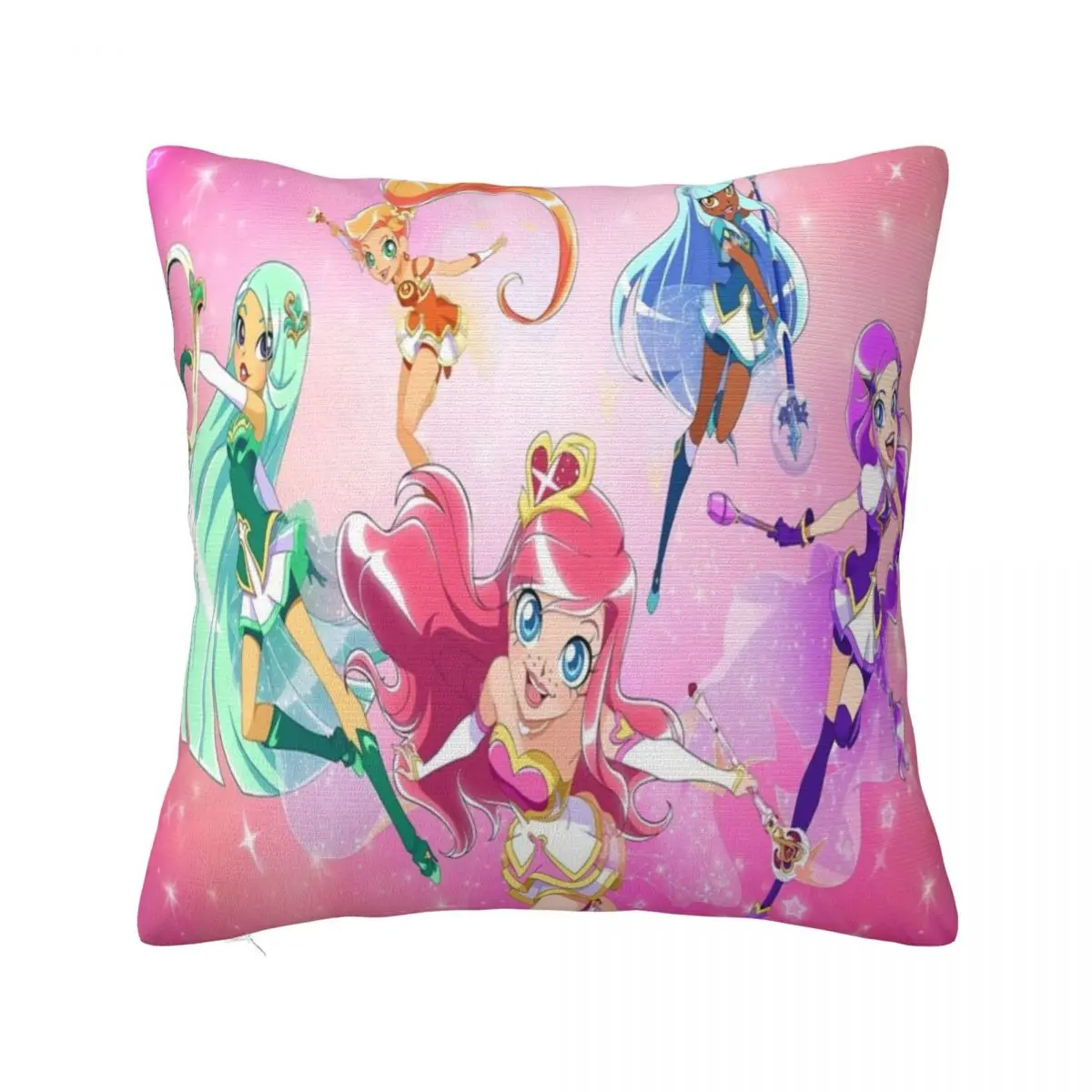 

LoliRock gift for fans lolirock characters Throw Pillow pillows decor home pillow pillowcase