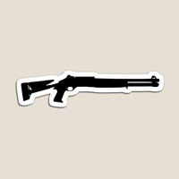 Benelli M4 Silhouette  Magnet Stickers Holder Kids Cute Refrigerator Children Colorful Decor Funny  Magnetic Baby