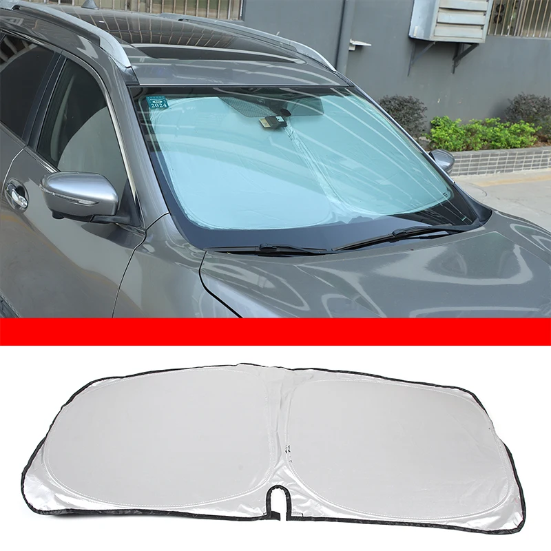 Foldable Windshield Sun Visors Front Window Heat Shield Car Front Glass Sunshade For Nissan X-Trail Rogue T32 T33 2014-2026