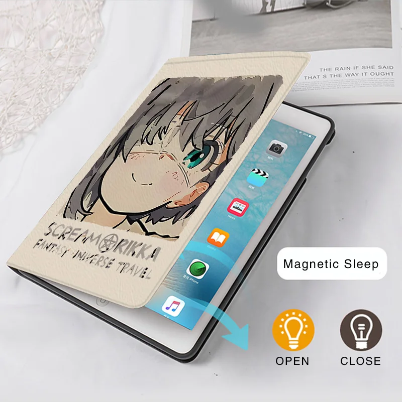 Takanashi Rikka Love Chunibyo Andere Waanideeën Case Voor Ipad 10.2 10th Air 6 Mini 4 5 Luxe Siliconen Pro 11 13 Voor Ipad Air1 2 3