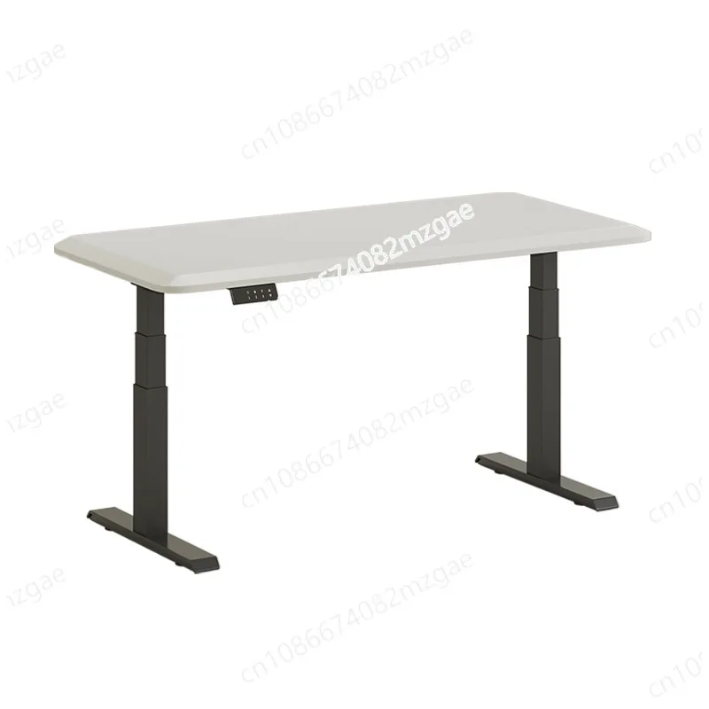 

Electric lifting table Computer table can be lifted Home study desk with plastic spray desktop