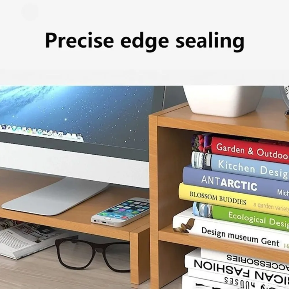 حامل زيادة الارتفاع للكمبيوتر المكتبي، رف تخزين سطح المكتب المكتبي، حامل رفع شاشة سطح المكتب، حامل زيادة الارتفاع الأساسي #6