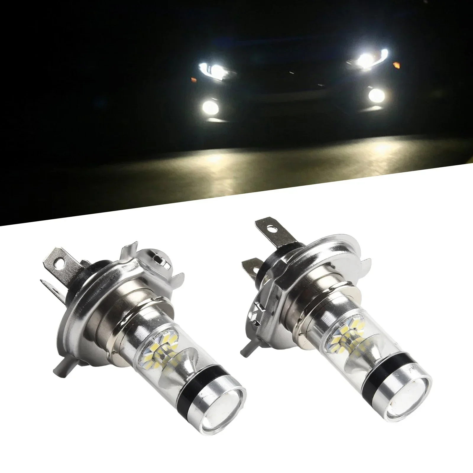 Aluminum Alloy White Light And Remove LED Headlight Bulb Convenient V Voltage W Current Fitment Made Of Quality