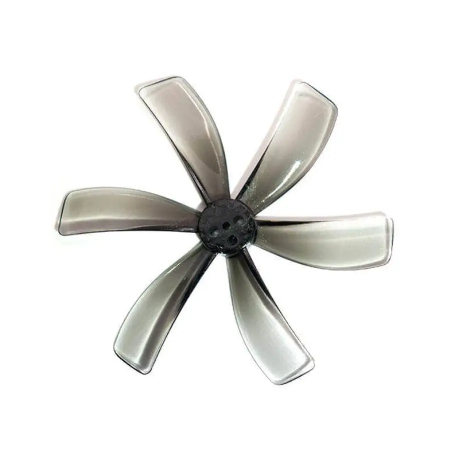 HQProp T63mmx6 Light Grey 6-Blade PC Propeller Set for RC FPV Freestyle 2.5inch Drones CW/CCW Options - Cinewhoop Ducted