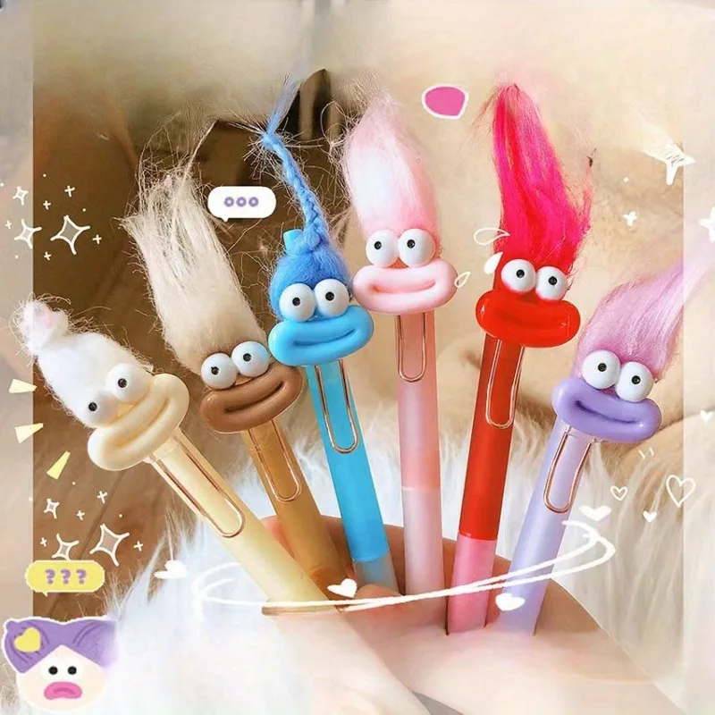 1PC Big Mouth Doll Gel Pen Everyday Office Ideal for Desk Accessories and Stationery Essentials