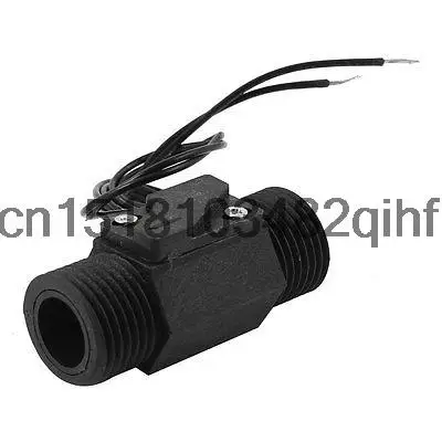 0.1A 100V Plastic Shell Liquid Water Flow Sensor Switches 0.75-5L/Min