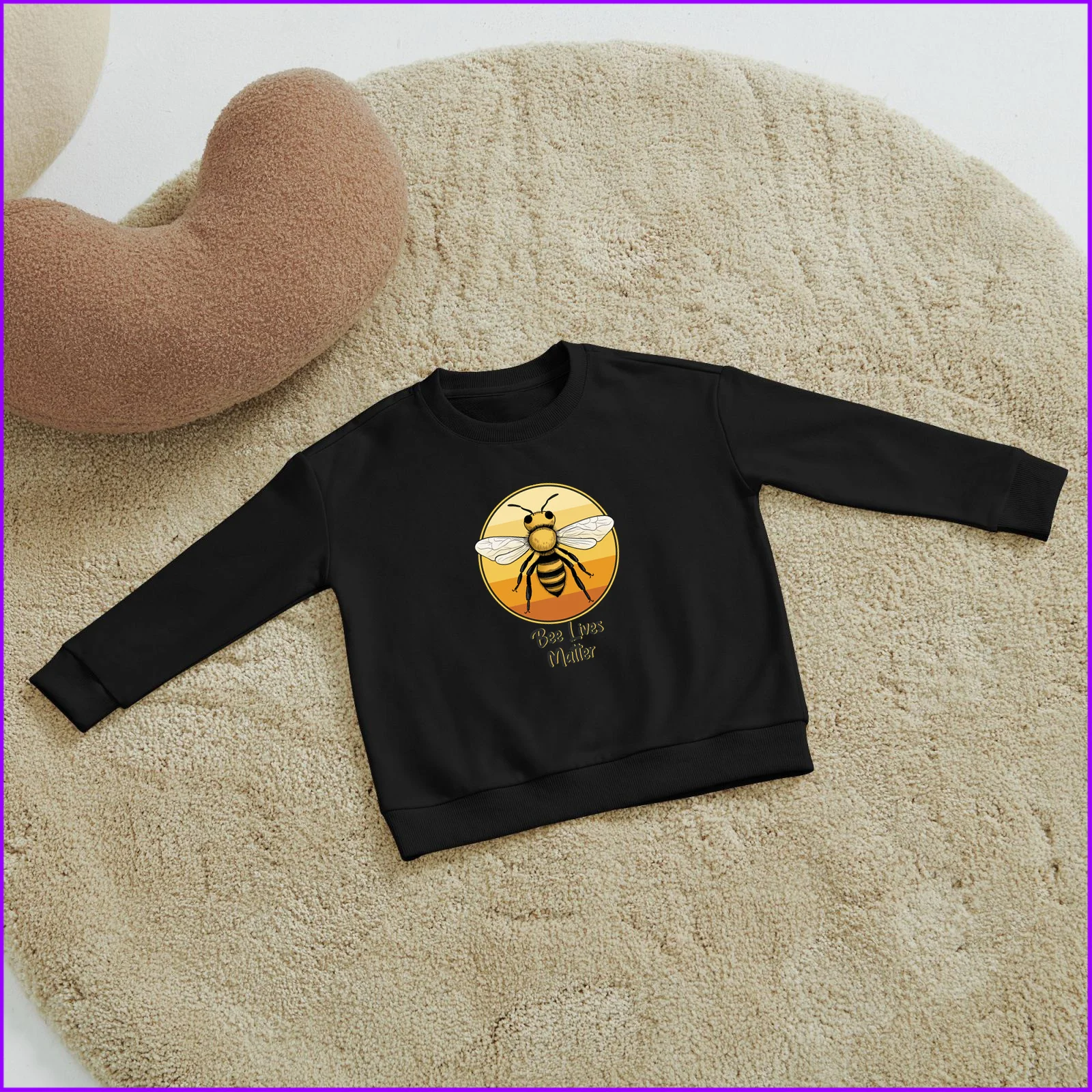 Bee Lives Matter Sja611 Kids Boys Girls Hoodies Sweatshirts Nightmare Wednesday Outerwear Sweaters Winter Teenagers Tweens Tees