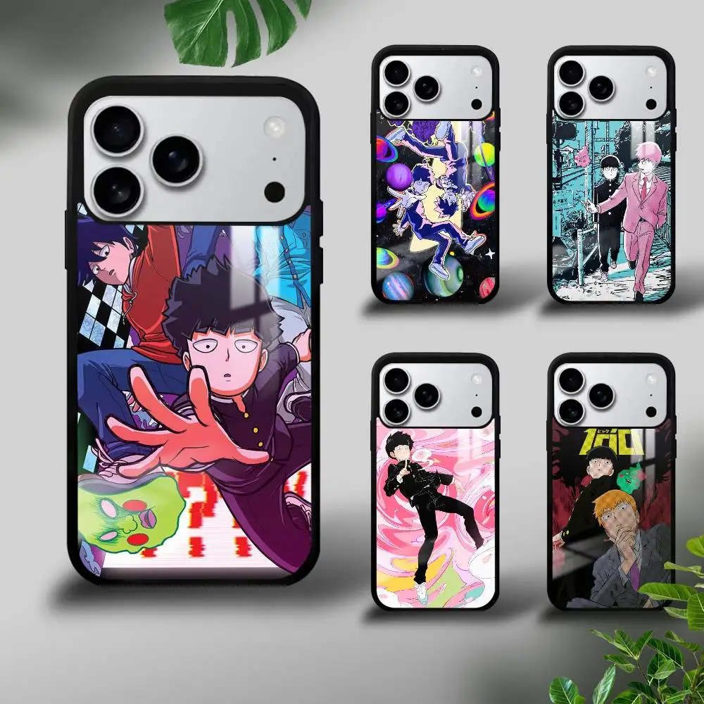 

M-Mob P-Psycho 100 Phone Case For iPhone 17 16 15 14 13 12 11 Pro Xs Max Mini Plus Celulares Hard Funda