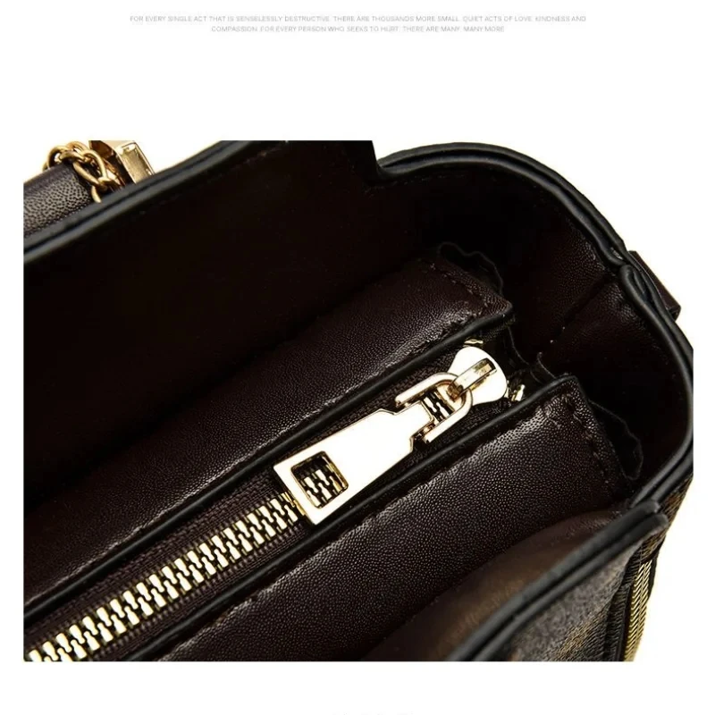 Ladies Spring and Winter New Fashion Shoulder Bag Casual Printed PU Crossbody Bag