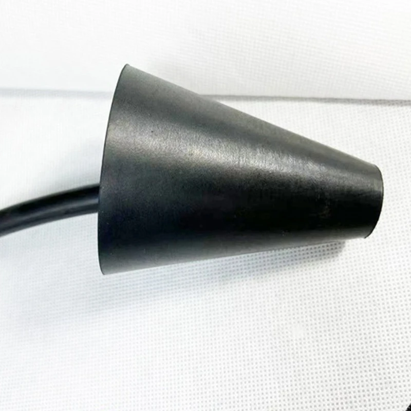  Temperature Silicone Conical Head Fume Leak Detectors Hose For Automotive Engine Leak Testing & Diagnostics Use