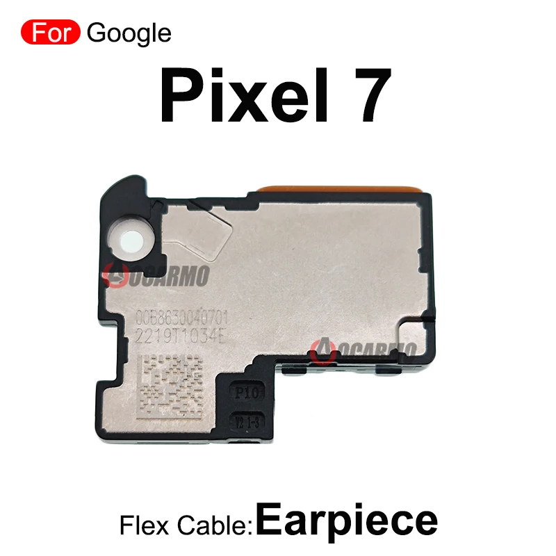 Aocarmo per Google Pixel 7 7Pro 7 Pro auricolare altoparlante altoparlante cicalino anello riparazione parti di ricambio