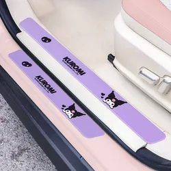 Kuromi Car Sill Strip Protector Anti-Trampling Waterproof Anti-Scratch Anti-Wear Sanrio Cartoon Animation Car Accessories Gift
