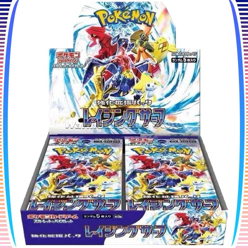 Original Pokemon Card PTCG Japanese Edition Series SV3A Anime Game Trading Cards Box Children Christmas Birthday Gifts