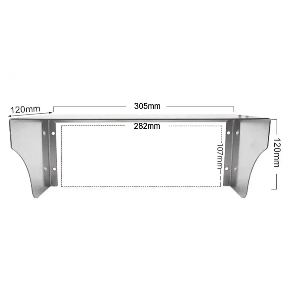 Stainless Steel Doorbell Rain Cover Outdoor Switch Protection Socket Waterproof Doorbell Rain Cover Outdoor Switch Protection