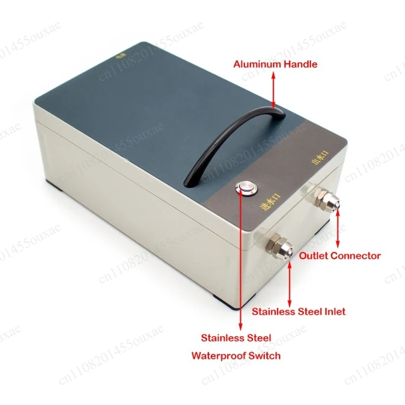 High Pressure Electric Meat Saline Injector Pump 316 Stainless Steel Needle Meat Processing Gun