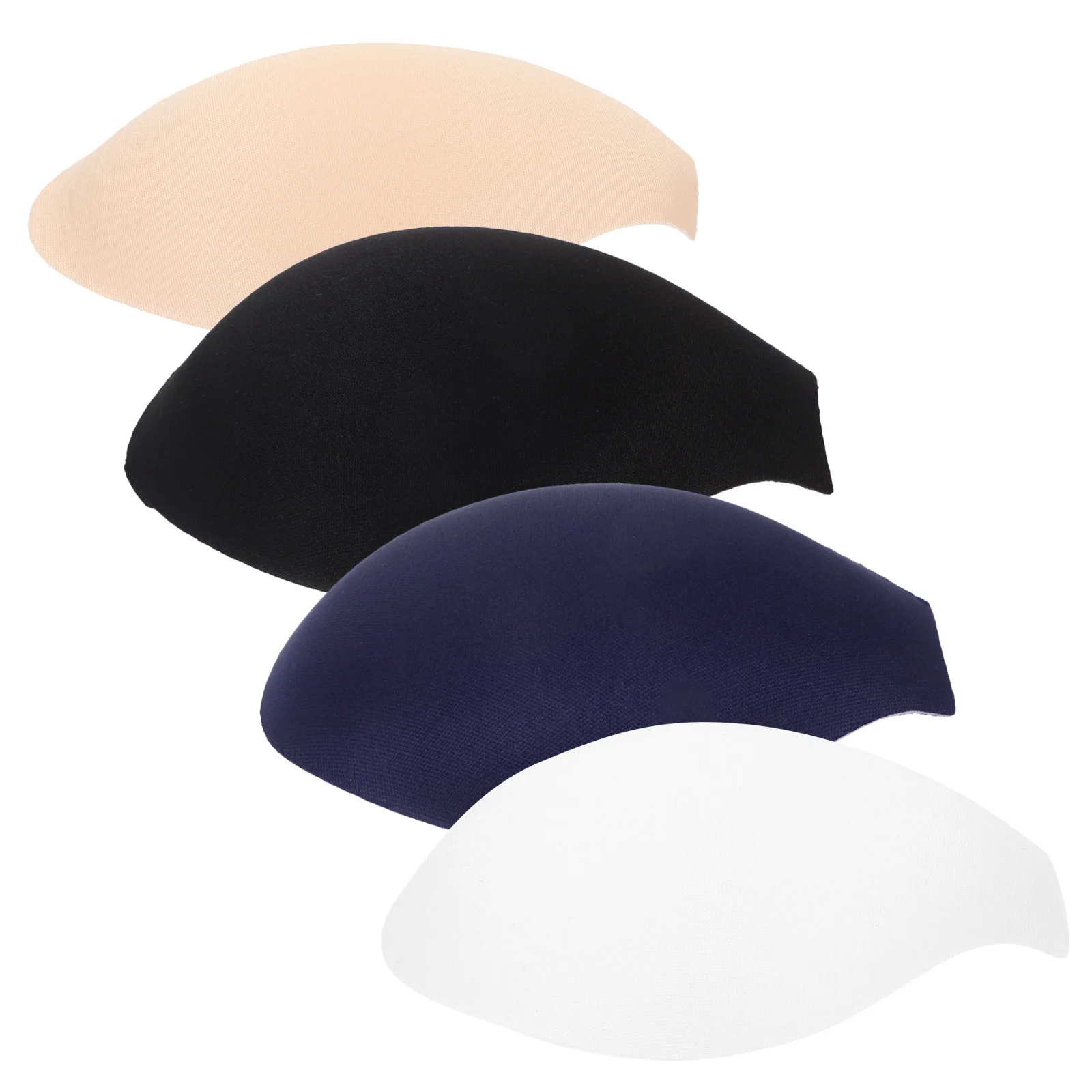 Almohadillas de esponja para hombre, ropa interior para mejorar el bulto, bañadores ligeros y transpirables, cubierta extraíble, 4 Uds.