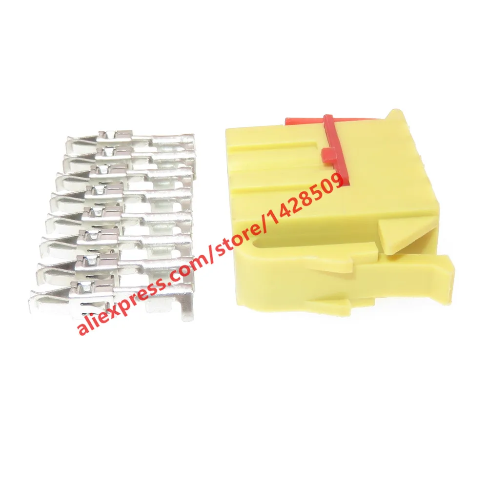 1 Set 8 Pin 928583 Automotive Harness Connector 3.5mm Car Plastic Housing Socket