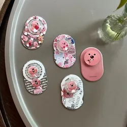 Nieuwe Pop Socket Magnetische Snap Luie Houder Mobiele Telefoon Houder Schattige Cartoon Decoratie Leuke Patroon Telefoon Accessoires