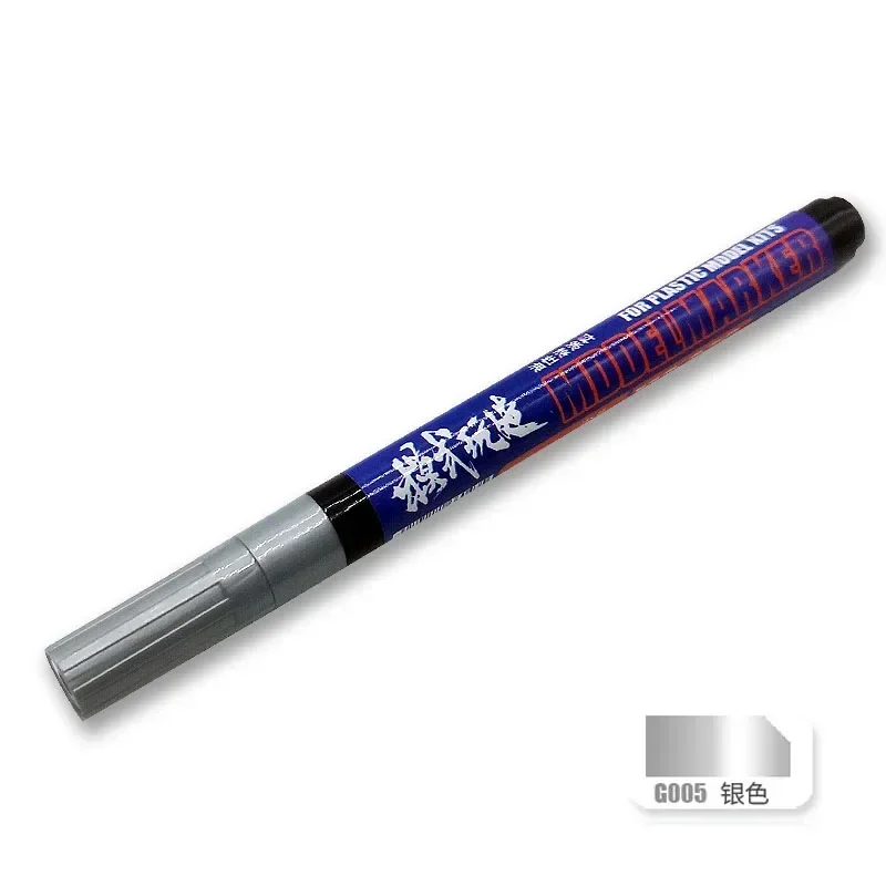 MS043 Fettige Modell Marker Extra-feine Haken Liner Montage Modell Gebäude Werkzeuge Für Militär Malen Werkzeug Hobby DIY