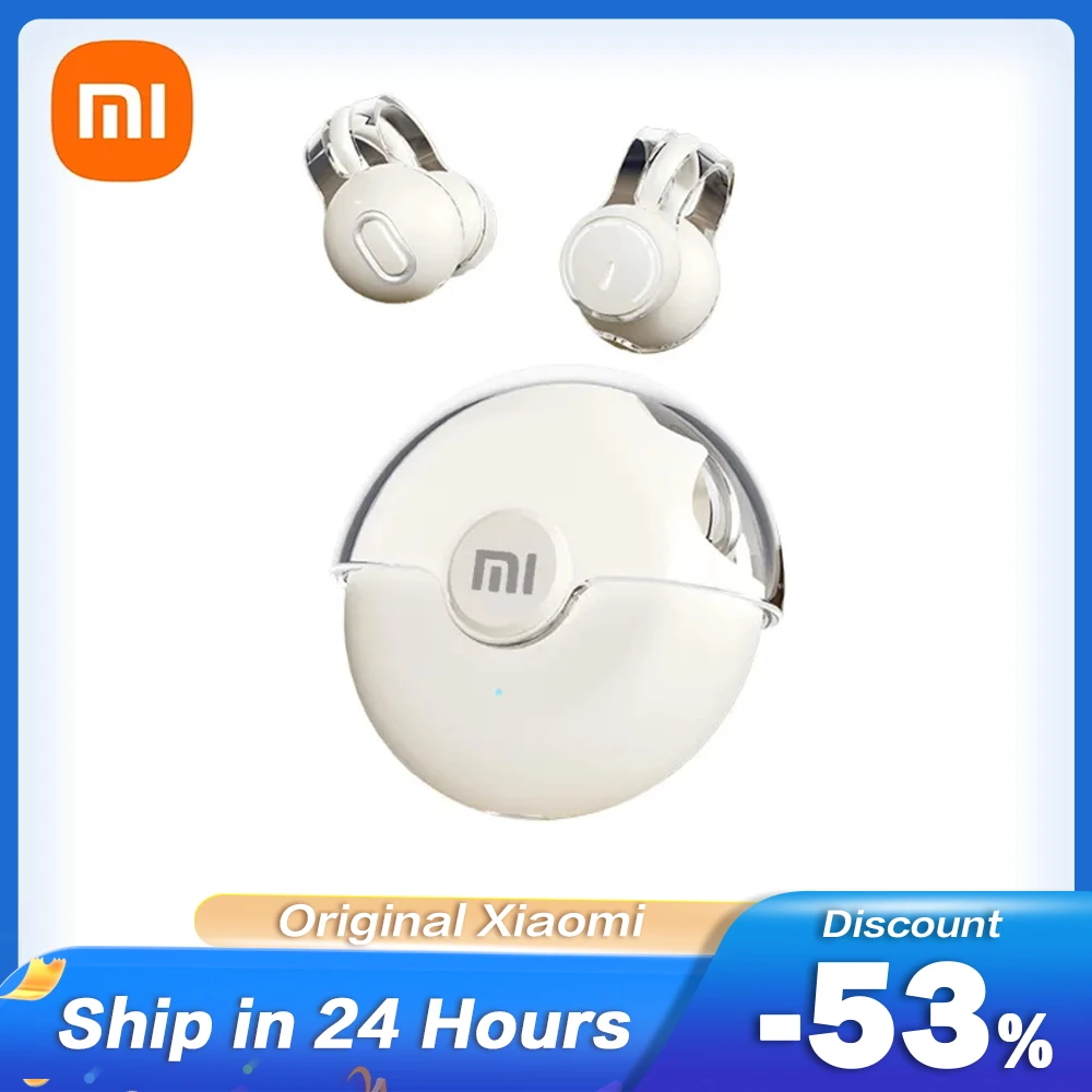 Xiaomi Bluetooth 5.3 Earphones Sport Earbuds Headset With Mic TWS Bone Conduction Headphones Stereo Earbuds Waterproof Headset