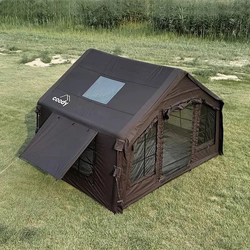 YTYIN Coody 8.0 Inflatable Air Tent-Black 3-6 Person Factory Direct Air Tent For Camping And Glamping Inflatable Tent