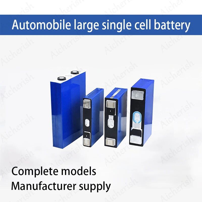 

3.7V 50Ah Ternary Lithium Battery 3.2V 100Ah LiFePo4 Large Single Power Cell For Motorcycle Electric Car Solar Energy Storage