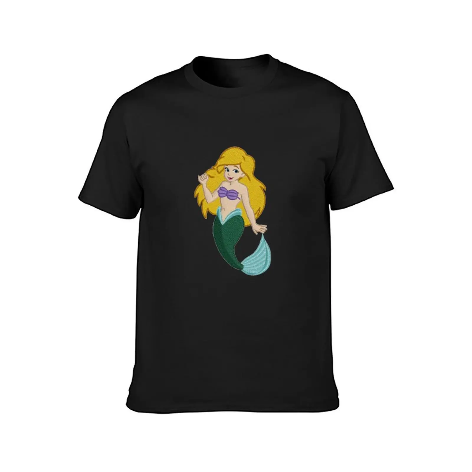 Mermaid T-Shirt blacks cute tops designer t shirt men