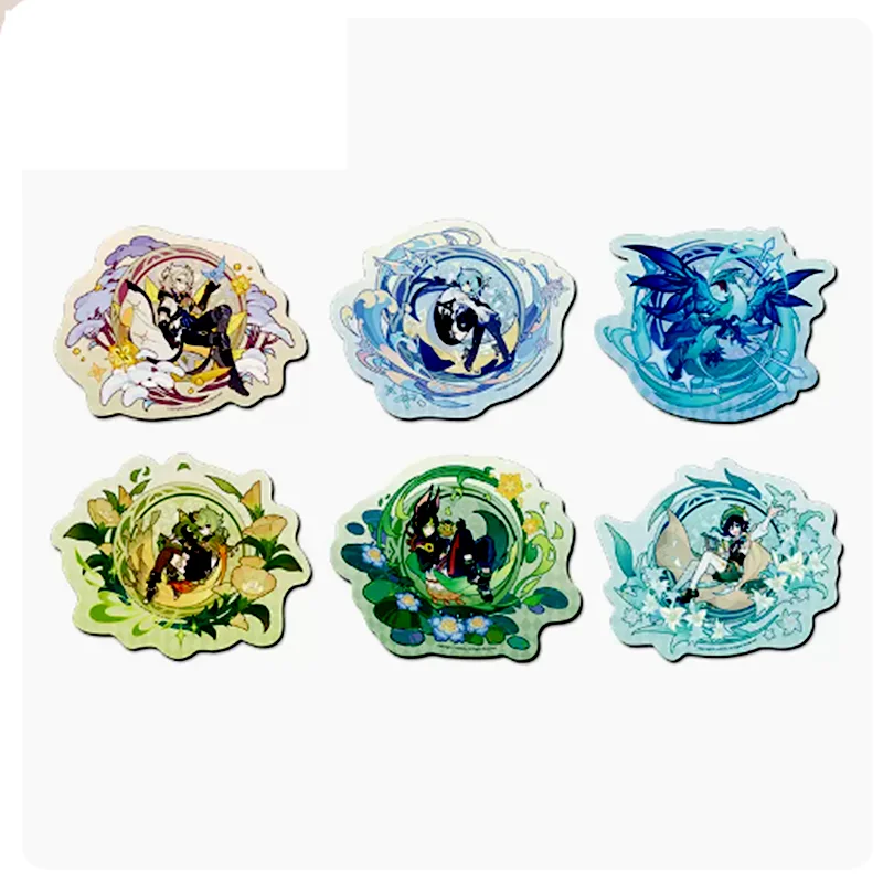 【MiHoYo】2023 New Game Genshin Impact Wind Flower Breath Theme Series Shaped Small Mouse Pad